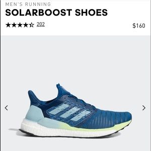 Solarboost running shoes
